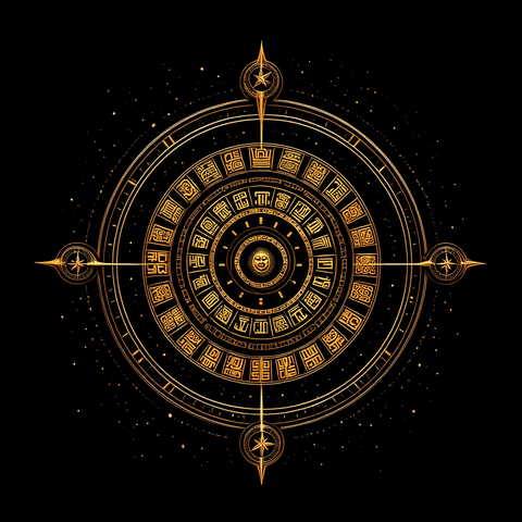 Mayan tradition glyph