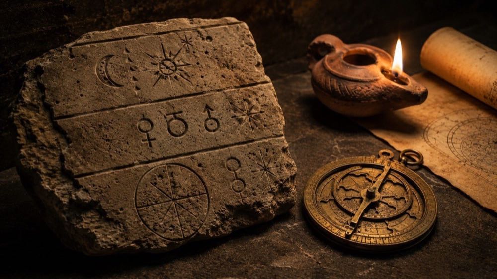 The 36 Egyptian decans — stars whose ten-day risings marked the year from 2150 BCE.