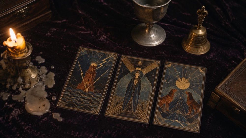 Thoth Tarot — the Crowley-Harris deck of 78 cards painted 1938-1943.