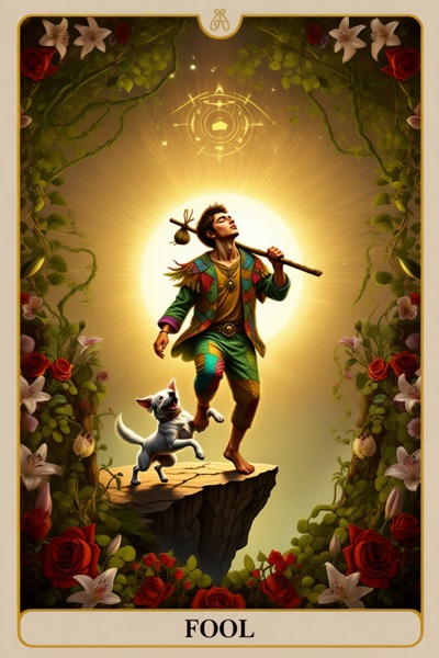 0 · The Fool — Rider-Waite-Smith tarot card