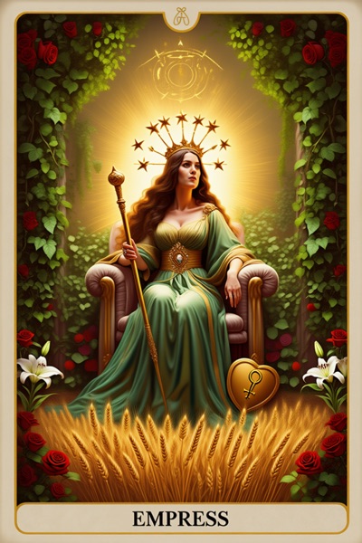 III · The Empress — Rider-Waite-Smith tarot card